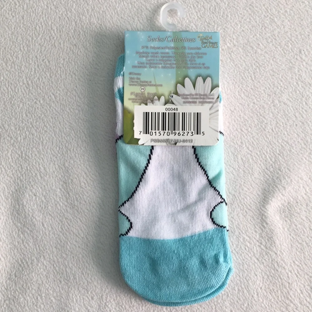 ✨ Blue Disney Fairies Tinker Bell Ankle Socks ✨